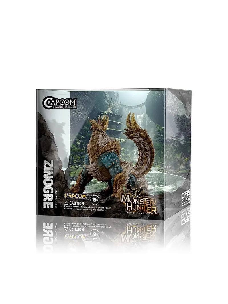 Unmovable Monster Hunter Cube Модель Fire Thunder Wolf L φe Yin Tianhui Black Erosion Resent Tiger Dragon Фигурка В наличии