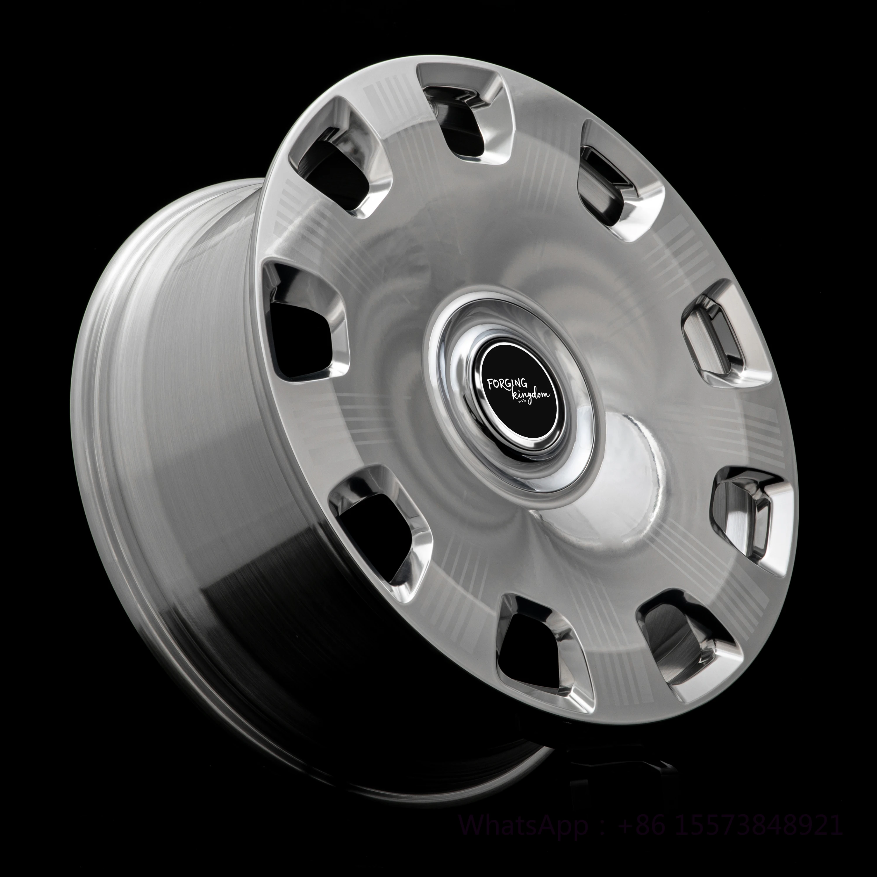 

High Quality Matte Black 6061-T6 Aluminum Alloy Forged Wheels 17-26 5x112/114.3/120 40mm ET New Passenger Car Wheels Wholesale