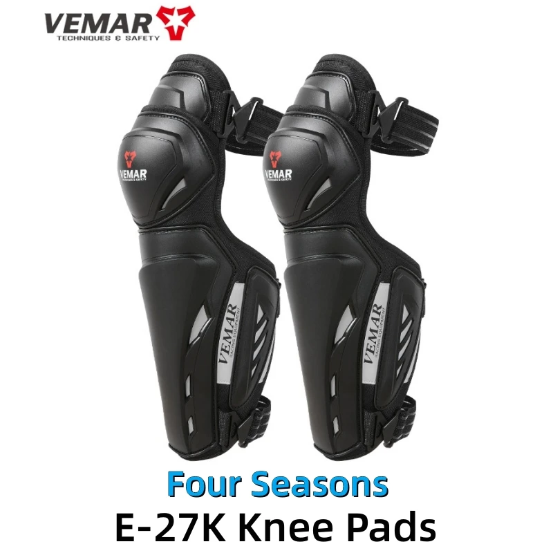 VEMAR Motorcycle Knee Pads Four Seasons/Winter Riding Protectors Leg Anti-fall Anti-collision Motorcycle Off-road Riding Gear