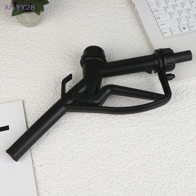 {MX} Manual Heavy Duty Fuel Nozzle With Hook Car Motorcycle Refueling-gun 25mm / 20mm Nozzle Max Flow 45L/m Flowmeter Meter