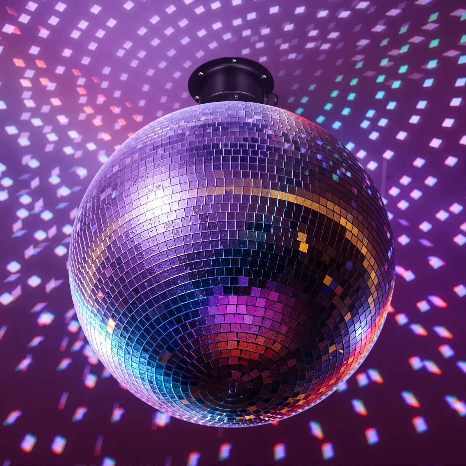 

Mirror Ball For Stage Light Silent Durable Rotation With Adjustable Speed Disco Ball Motor Replacement Spinning Motor For Party