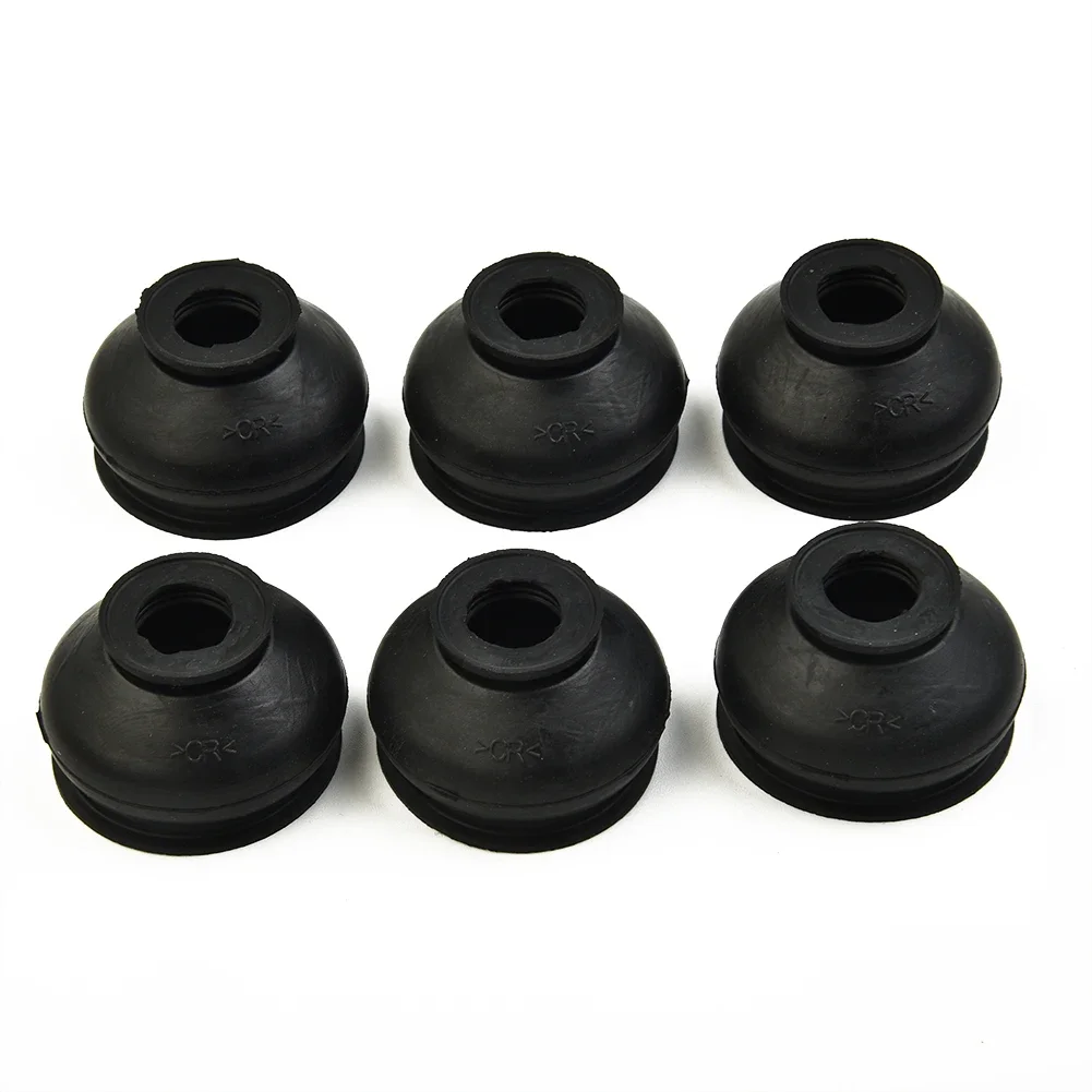 6x Universal HQ Rubber Tie Rod End Ball Joint Dust Boots Gaiters Steering Lever Arm Ball Joint Dust-proof Rubber Cover