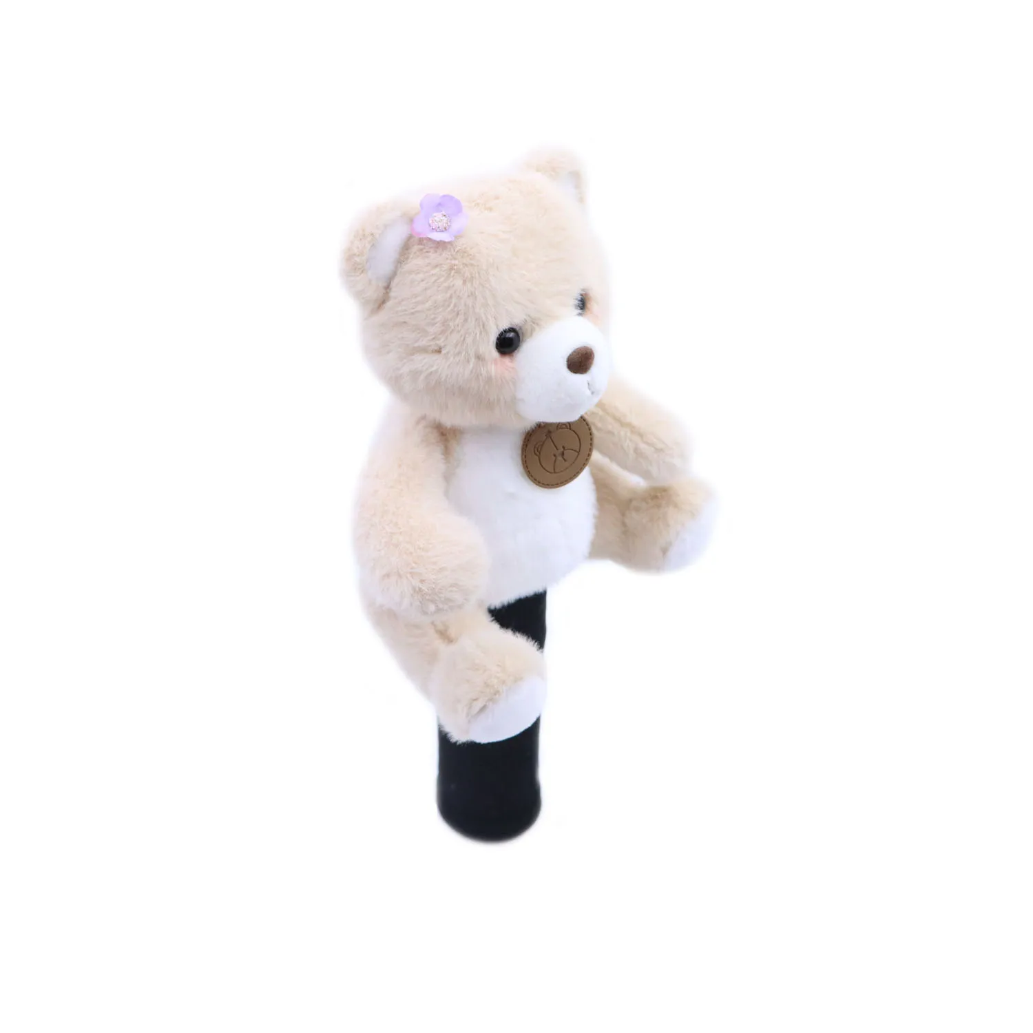 2024 Little Bear Plush Animal Golf Fairway Head Cover Golf Club 460cc Wood Cover DR FW CUTE GIFT Noverty