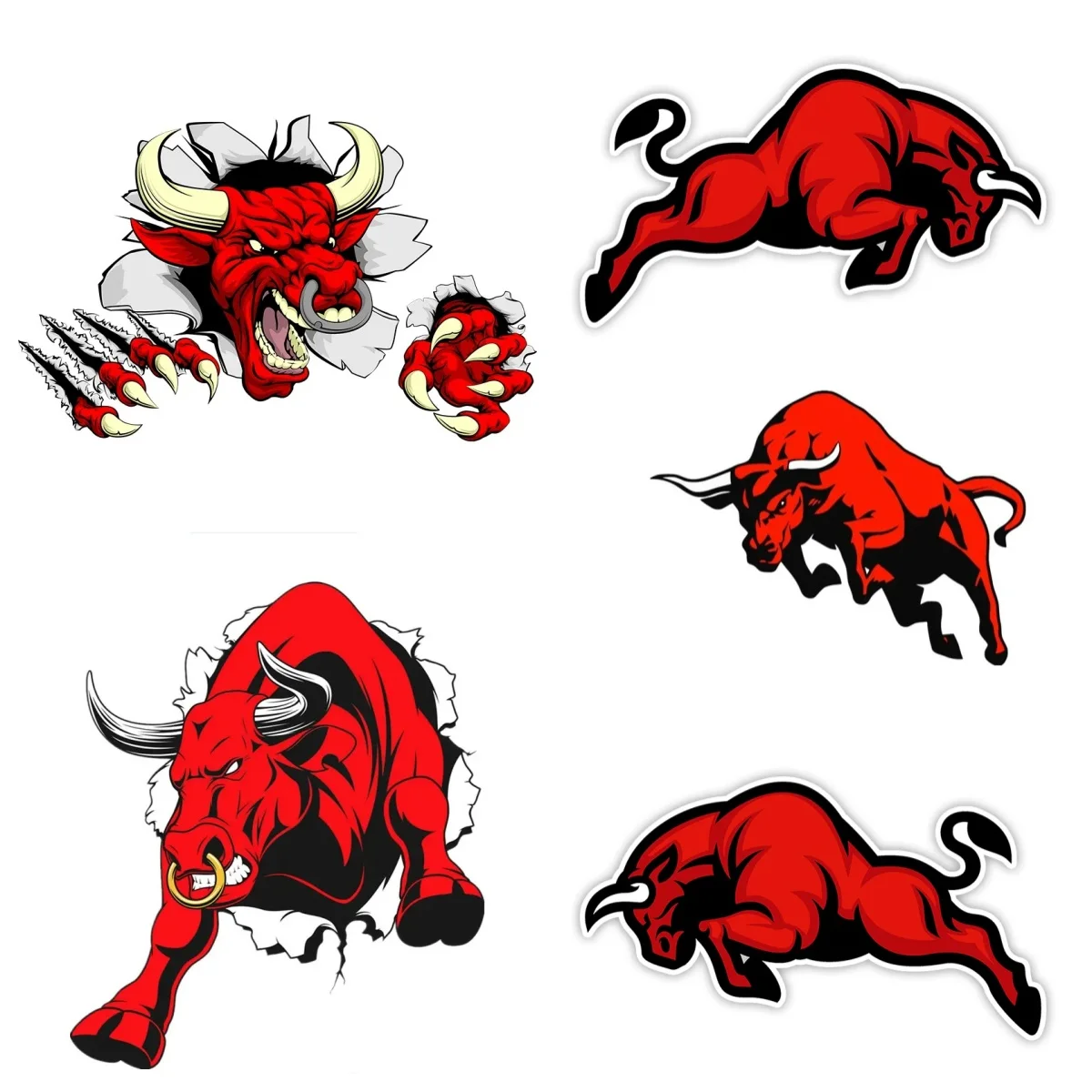 

Angry Spanish Bull Sticker Personality Stickers Vinyl Decal Waterproof Car Sticker on Motorcycle Laptop Vinyl Decal