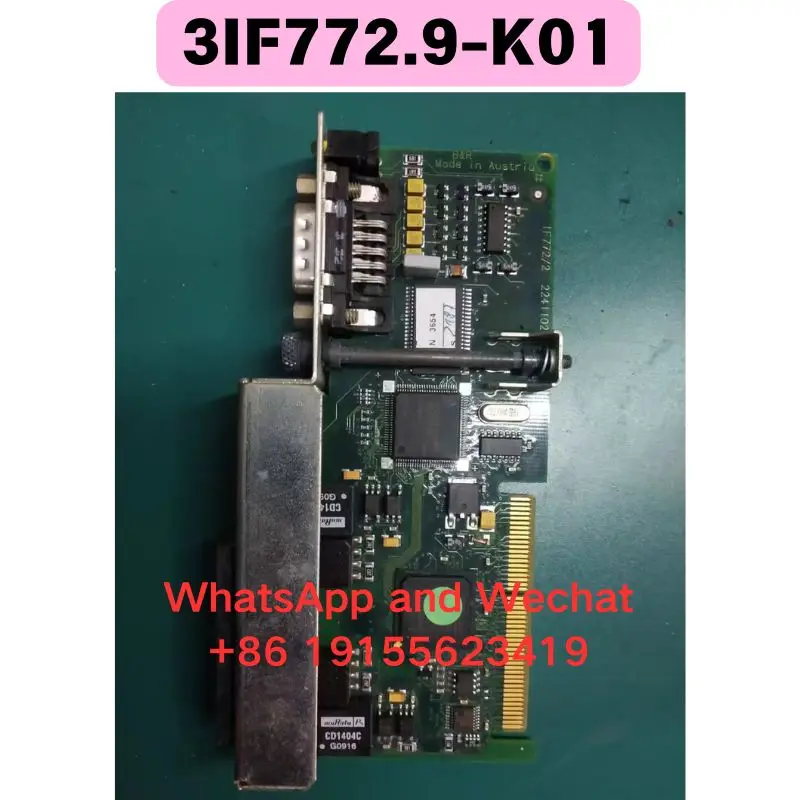 Used 3IF772.9-K01 Communication card Functional test OK
