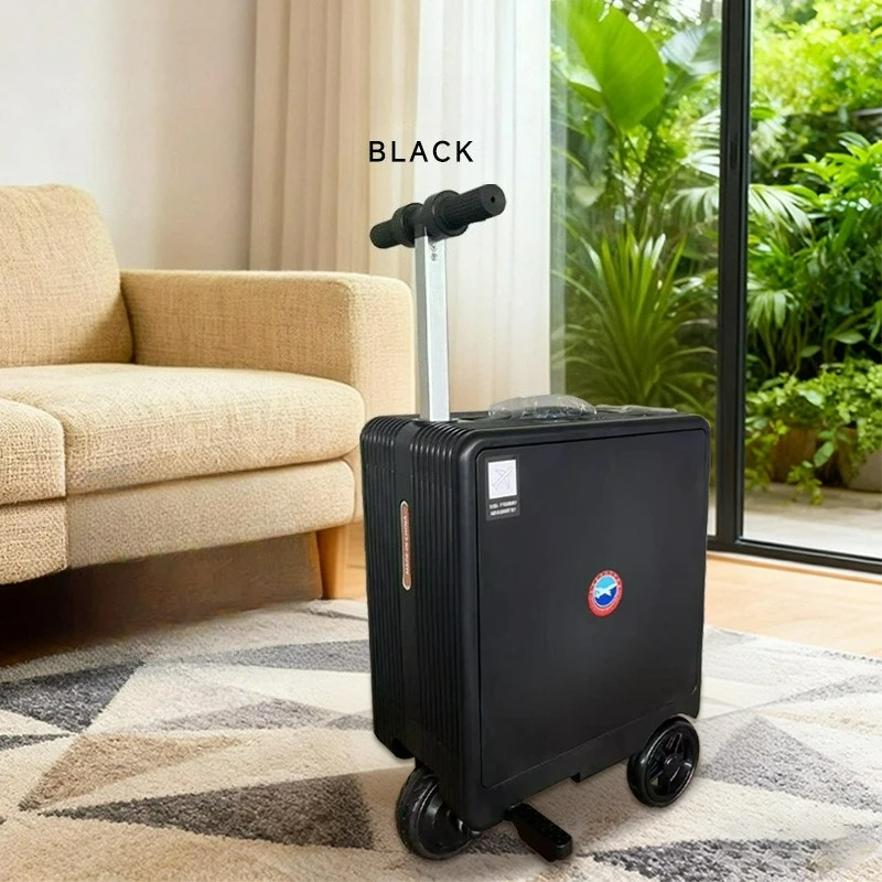 Multifunctionele slimme elektrische koffer die op een vliegtuig kan worden gebracht, stil, handbagageformaat 20 inch, TSA-combinatieslot