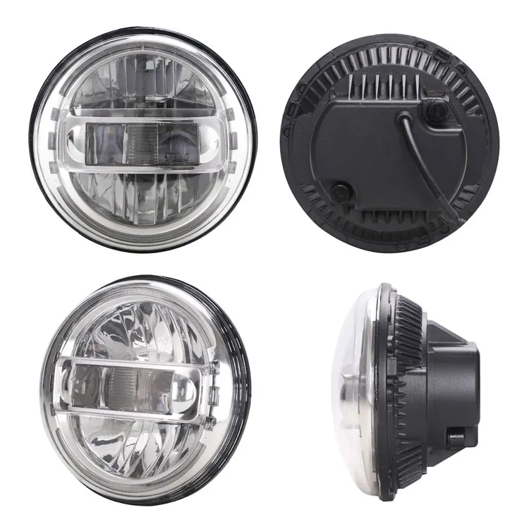 DOT E-MARK Auto Part Motorcycle Classic King Kong 7inch round led headlight 7