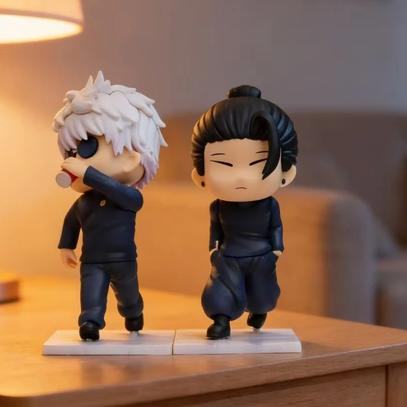 

Anime Action Figures mini edition pvc Gk Jujutsu Kaisen Figure Satoru Gojo Geto Suguru Statue Model Toys Collection Gift