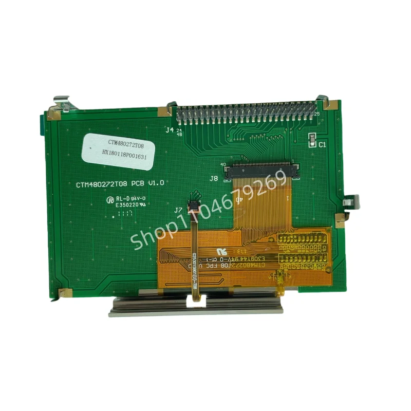 4.3-inch industrial screen CTM480272T08 PCB V1.0 with touch screen and 48-pin plug-in interface