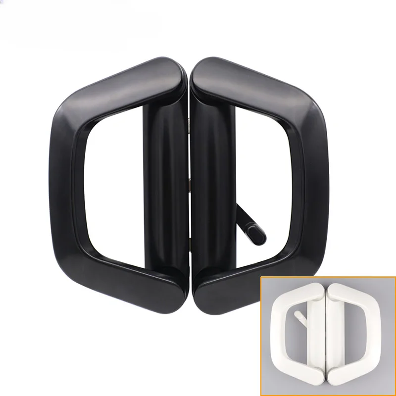 

Роскошные, раздвижные двери, док-крючок, алюминиевая кухонная дверная ручка для балкона, без ключа, для двойной двери, одинарная дверь