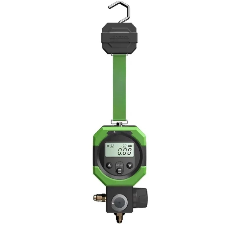 New MDG-1 Electronic Fluoride Gauge Digital Display Manifold Tester Refrigerant Vacuum Pressure Gauge Air Conditioning Leak