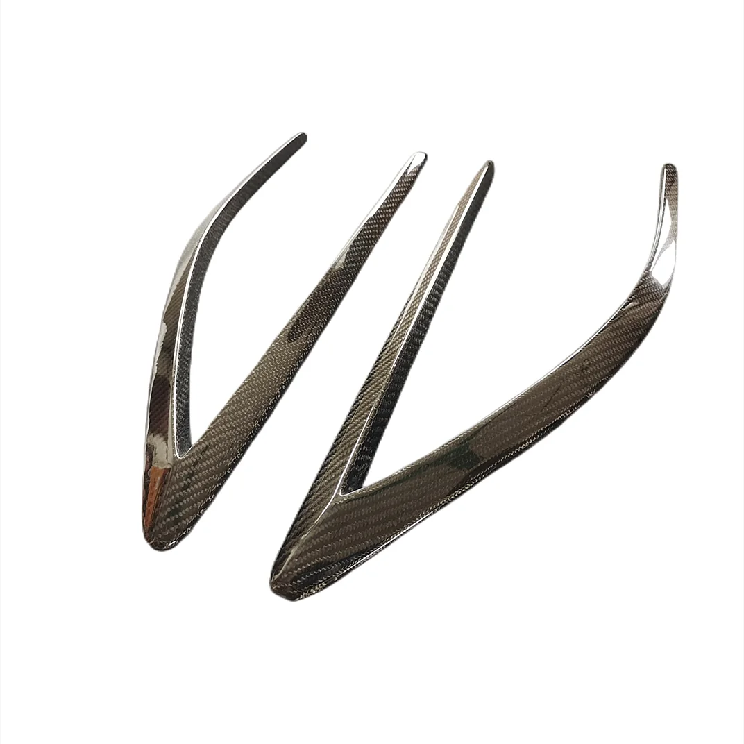 【2026 Hot Selling】Automotive Modification Parts 3K Twill Woven Carbon Fiber  Blade Decorative Parts