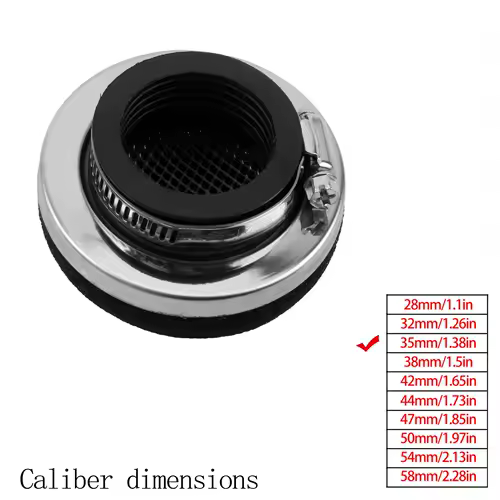Motorcycle Air Filter Cleaner Air Filter 2 Stroke Engine Dirt Pit Bike Scooter 28/32/35/38/42/45/50/54/58MM Moto Parts - Image 8