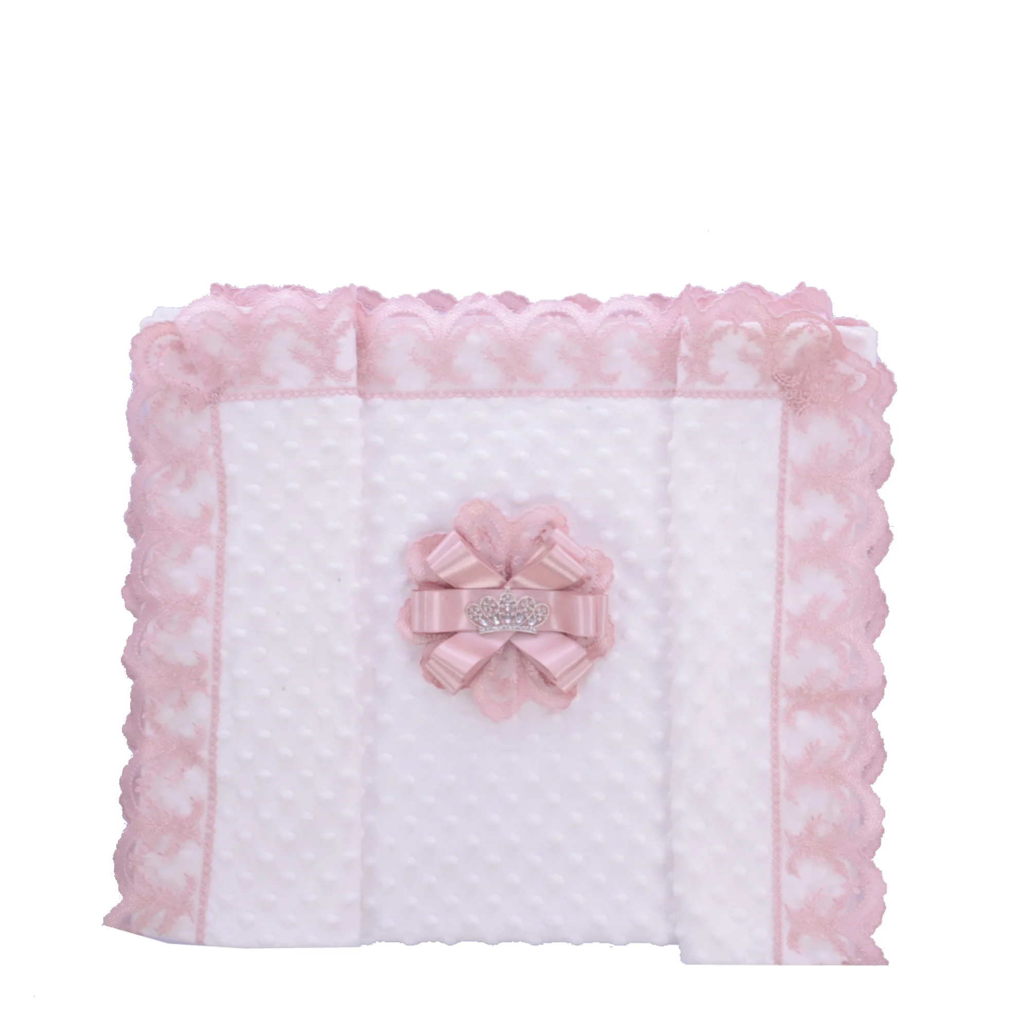 

Comfortable Quality Fabric Knitted Wholesale Custom New Design Portable Babies For Blankets Newborn Baby Blanketcrow