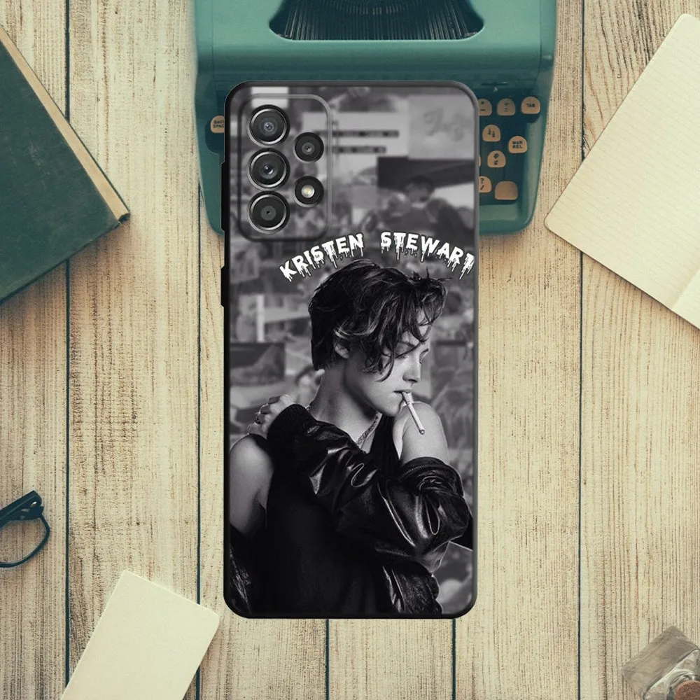 Actor Kristen Stewart Phone Case For Samsung S21,S22 Ultra,S20,S30 plus,S22 plus,S23,S30 ultra 5G Silicone Cover