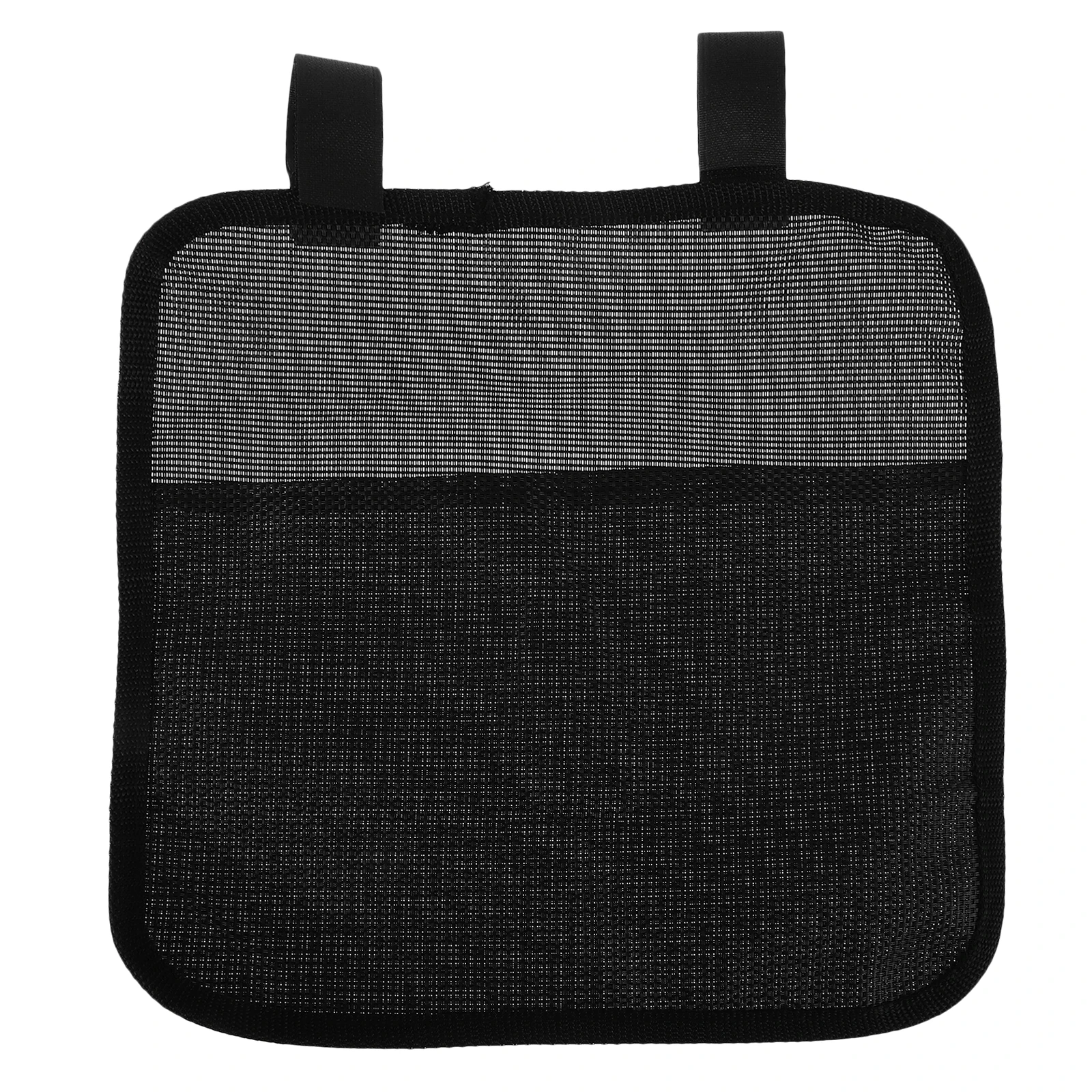 

1pc Folding Chair Storage Net Pouch Outdoor Camping Picnic Beach Trip Snack Magazine Holder Durable Fabric Lightweight Portable