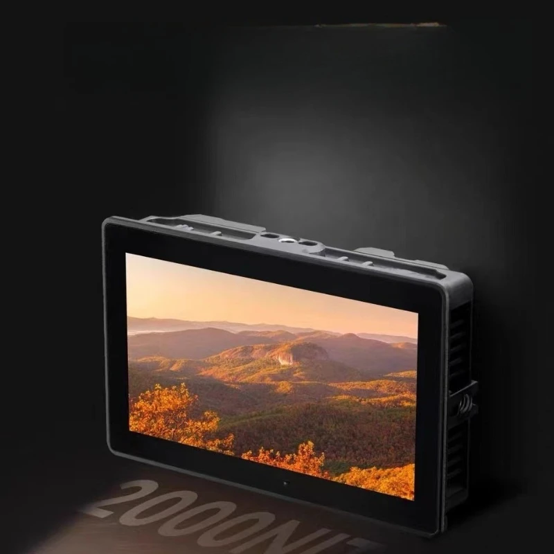Highlight 5.5-inch 2000nit touch 4K dual-screen monitor can control camera SDI/HD