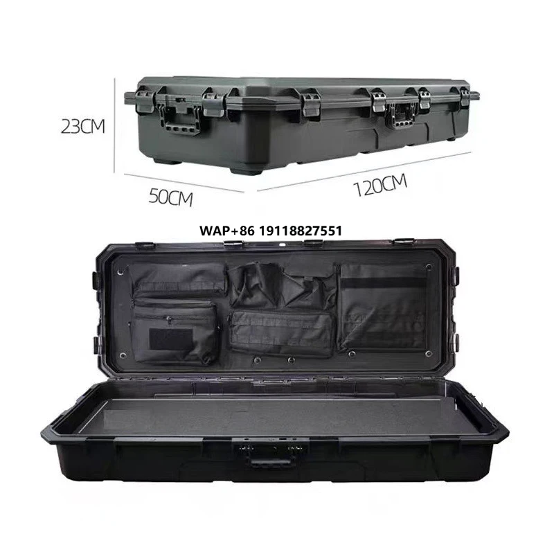 2025 Hot Selling Tactical 88L Roof Luggage Storage Box Car Outdoor Storage Rack Vehicle Tools Hot Item