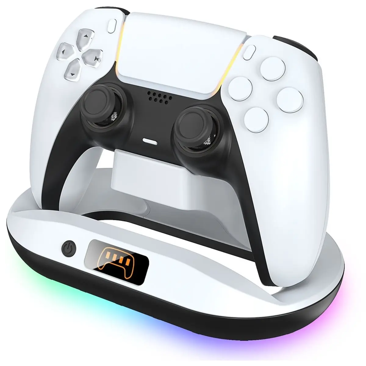 For Floating Single Charging Dock - Contact-Based Charging Stand with RGB Lighting