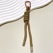 Nylon Handmade Rope Keychain Fashion Simple Phone Bag Charm DIY Colorful Women's Bag Pendant Gifts - AliExpress 1524