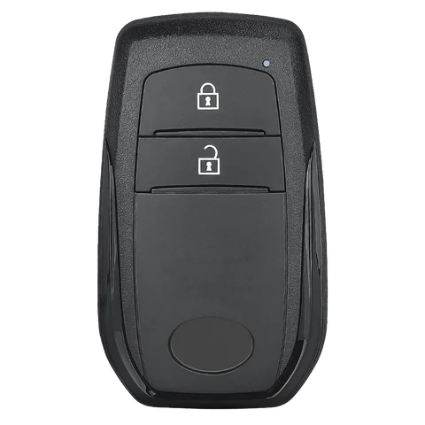 Умный брелок-ключ KEYECU B3H2K2R для Toyota Corolla Cross, Yaris, Camry, Innova 2021-2024, 434 МГц, чип 4A, без логотипа