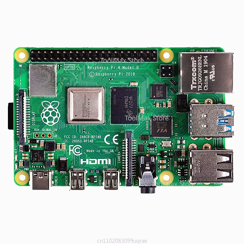 مناسبة لـ Raspberry Pi 4th الجيل Raspberry Pi 4B لوحة تطوير بيثون بلوتوث 5.0 أصلية 4b