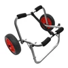 80KG Loading Capacity Foldable Kayak Trolley Energy-saving Two-wheeled Carrier Cart for Kayak Canoe Boat 1