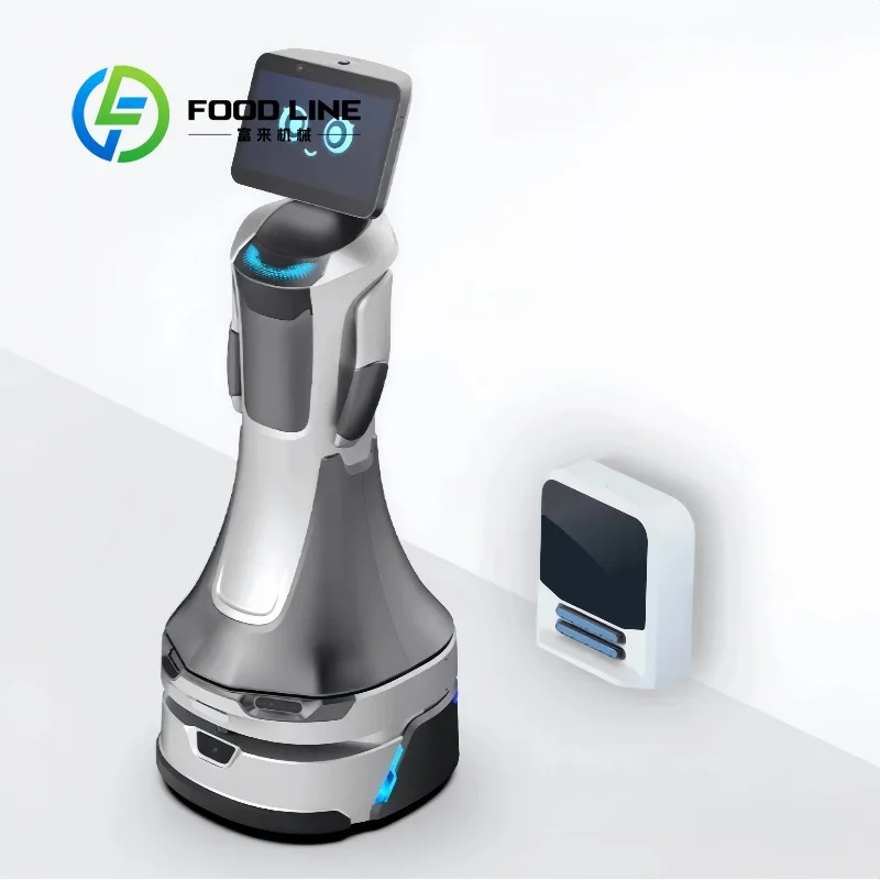 Custom Intelligent Advertising Reception Robot New Arrival Commercial Greeting Machine For Lobby Hotel Exhibition Hall Service