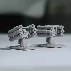 2PC Model RBU-1000 300mm Anti Submarine Rocket 1/72 100 144 200 250 350 Scale 3D Printed Part for Simulation Ship DIY Decoration