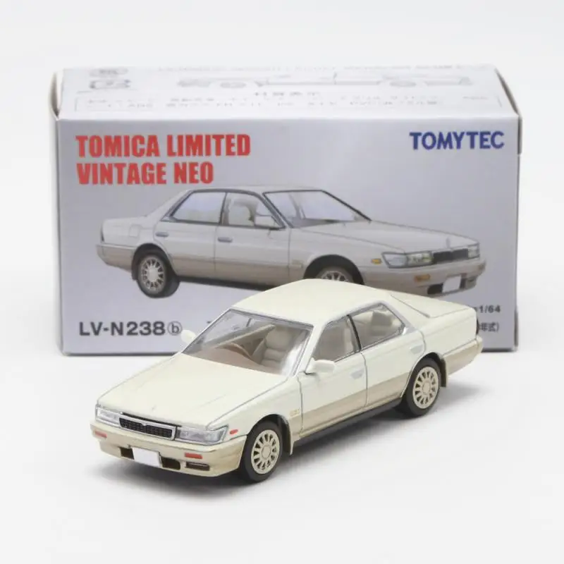 1/64 Tomytec Tomica TLV N238A/B NISSAN Laurel Twin Cam 24V JDM Limited Edition Simulation Alloy Static Car Model Toy Gift