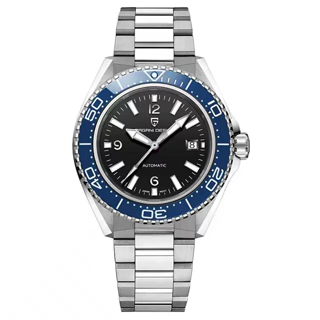 Men's Automatic Watch with Ceramic Bezel