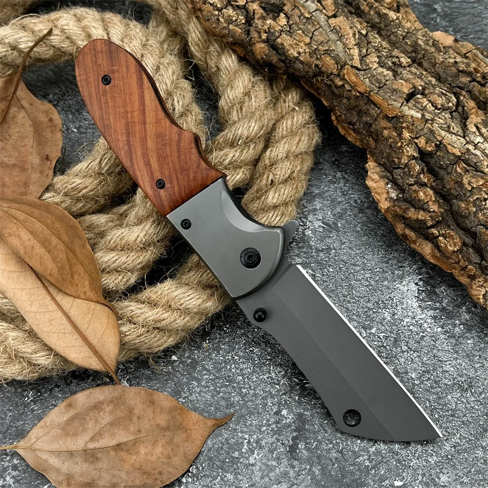 DA104 Мини Складной Нож 5Cr13Mov Лезвие Открытый Портативный Карманный Нож Пеший Туризм Джунгли EDC Приключения Аварийный Инструмент