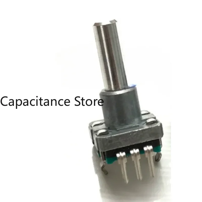 

5PCS EC11 car air conditioning navigation volume adjustment encoder without switch 30 positioning 15 pulses.