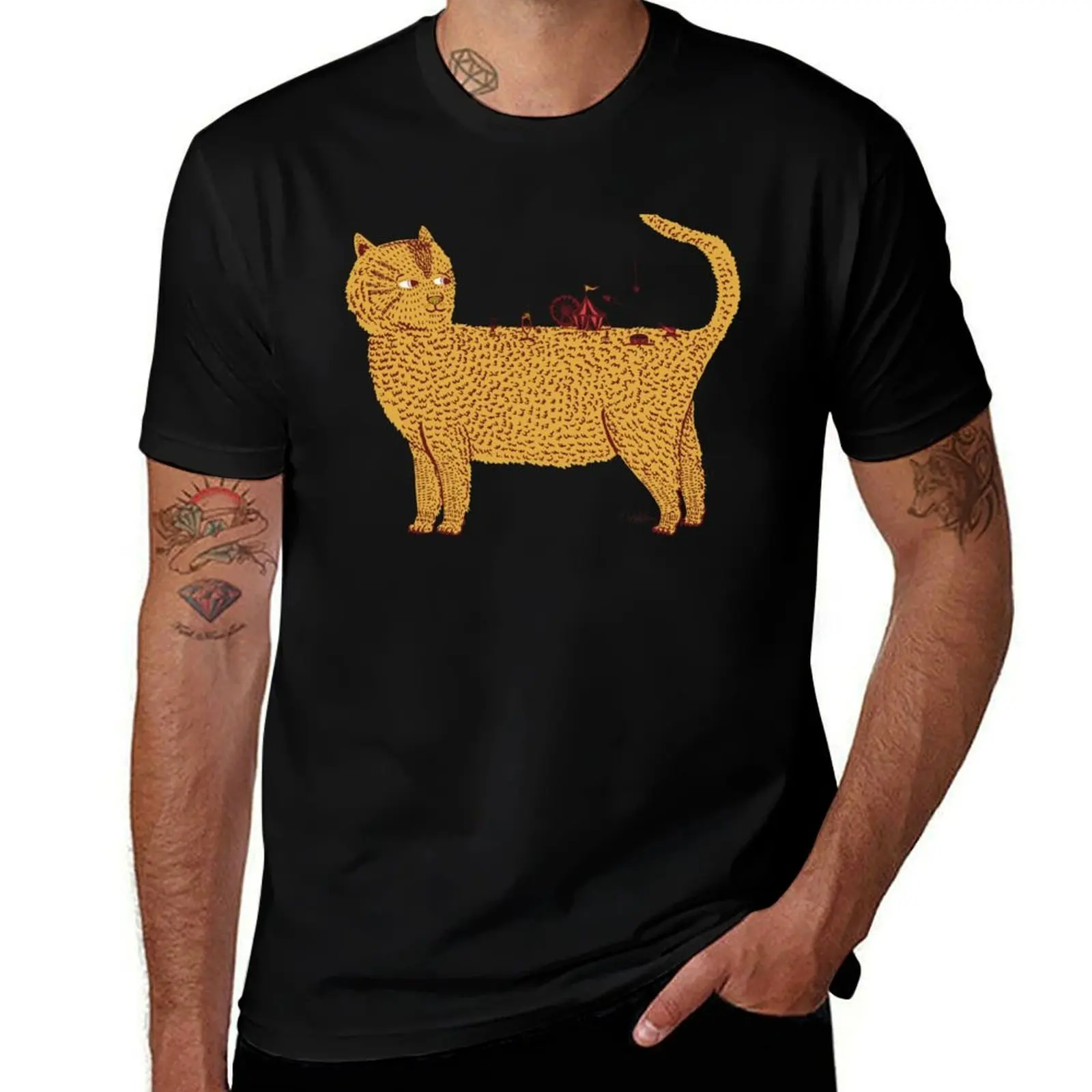 Traveling Circus T-Shirt Casual Basic Short Sleeve T-Shirt