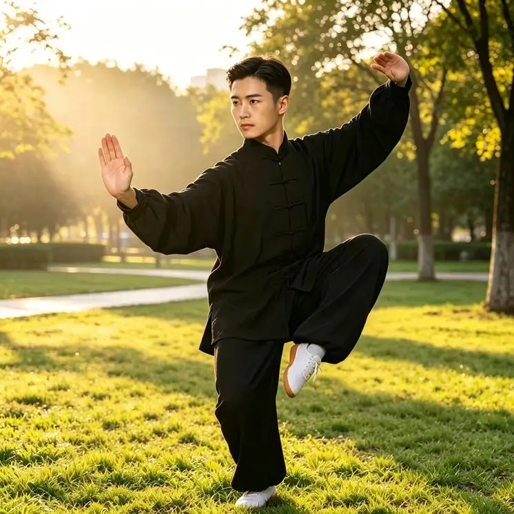 Summer Cotton Tai Chi Uniform Wing Chun Martial Arts Suits Yoga Meditation Sets 6 Colors Wushu Kung Fu Training Jacket and Pants