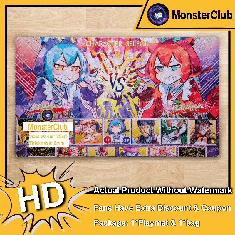 

YuGiOh Playmat Laundry Dragonmaid TCG CCG Коврик для настольной игры Tri-Brigade Коврик для торговых карточных игр Резиновый коврик для мыши Сумка 600x350x2 мм