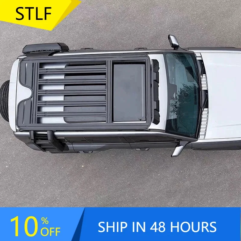 

STLFThe Exterior of the Car for Off-road Camping Is Modified to Be Equipped with Aroof Rack for Equation Leopard Titanium 7