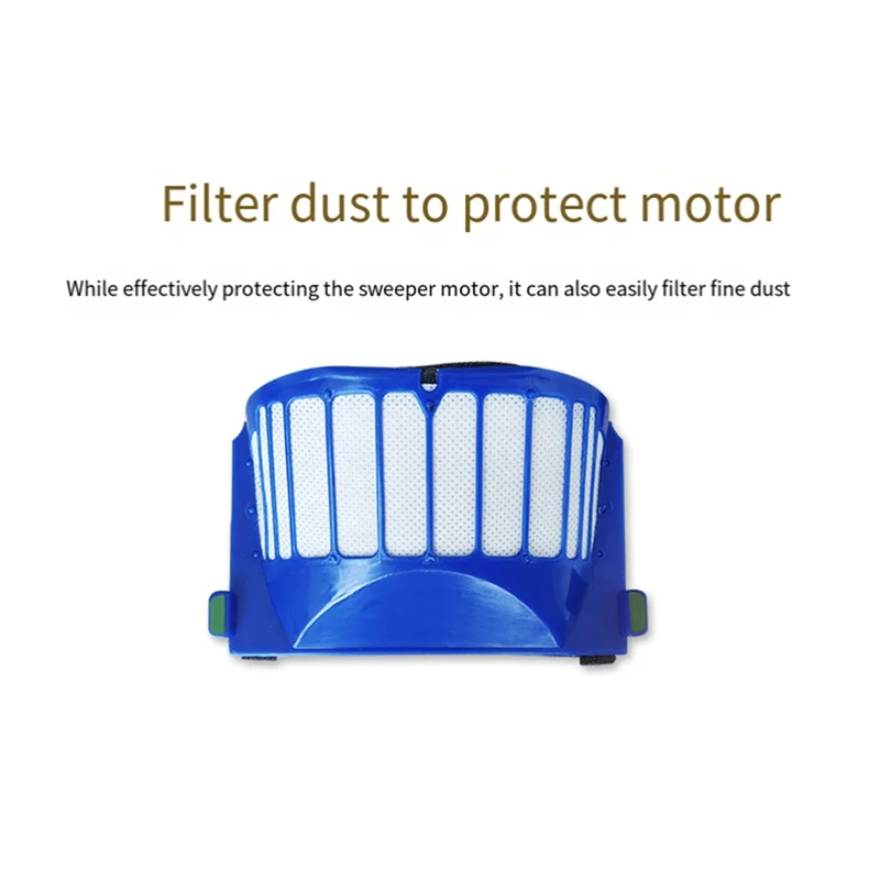 

Classy-For Irobot Roomba 500 600 Series Vaccum Cleaner Accessories Replacement Parts Roller Brush Side Brush HEPA Filter