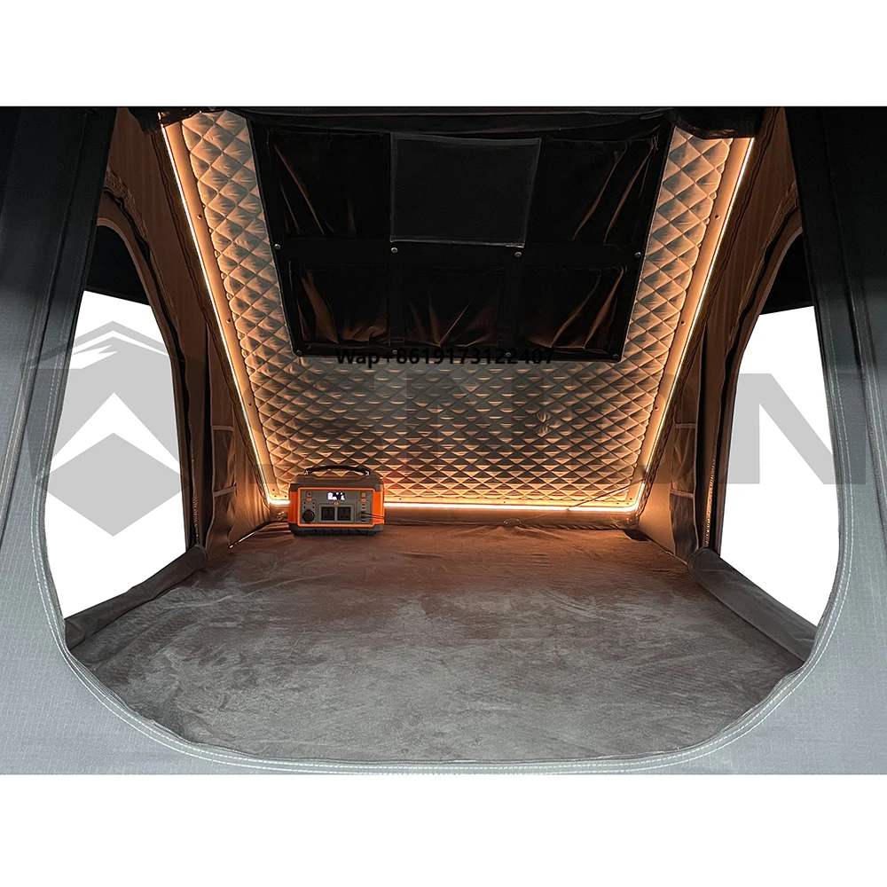 

SNDN Roof Top Tent Hard Shell Outdoor Camping 1-2 Person Offroad Suv Car Rooftop Tent with Pickup Truck