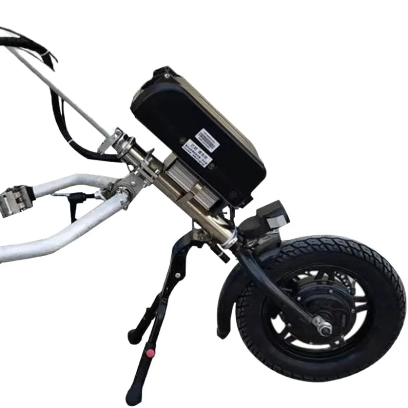 Car Electric Tractor Disabled Wheelchair Modified Front Drive Wheelchair Traction Front Quick Dismantling and Folding