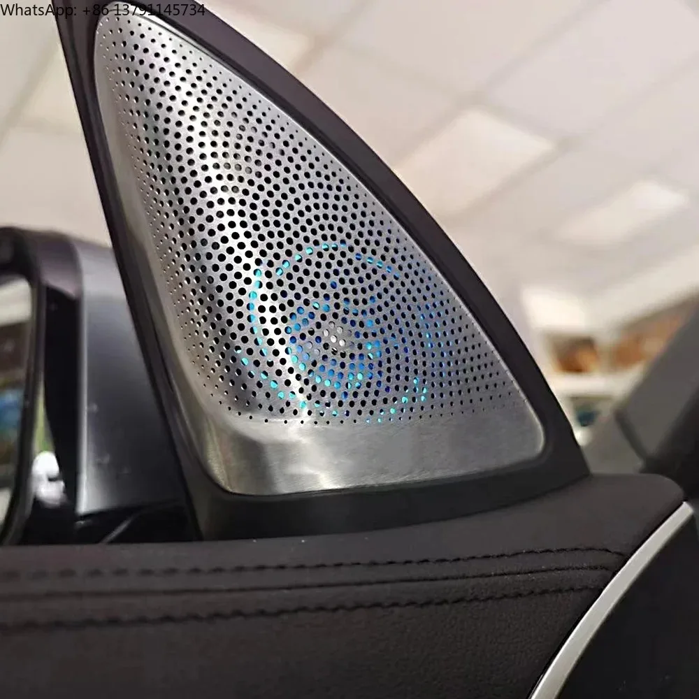 

Luminous Tweeter Speaker Cover for Auto Interior Front Door Compatible with BMW G32 6GT 630i M - Illuminated Car Speaker Grille