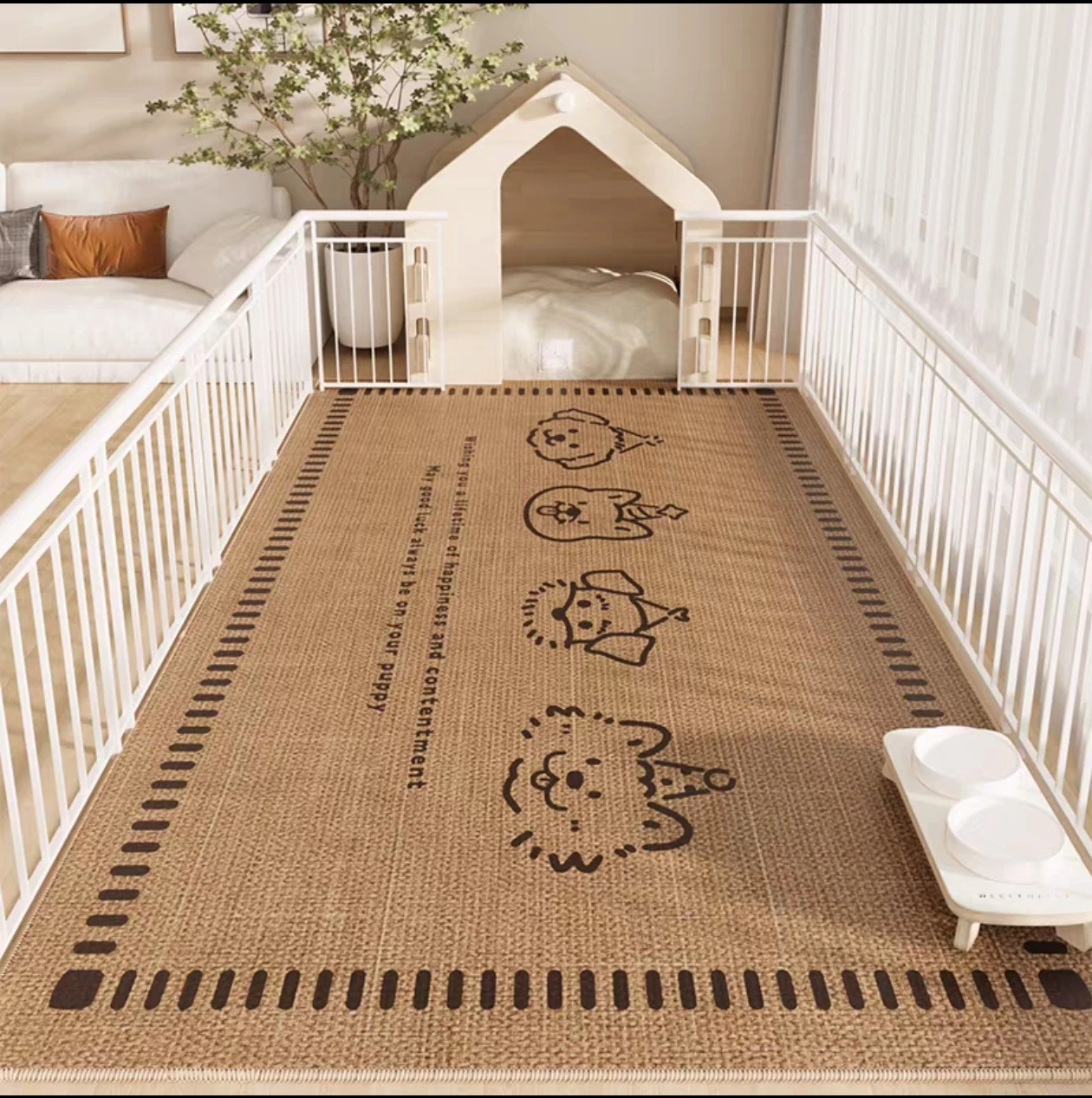 Waterproof Pet Mat，Scratch-Resistant，Wear-Resistant,Oil-Resistant,Water-Resistant,Quick-Drying, Scratch-Resistant, Easy To Clean