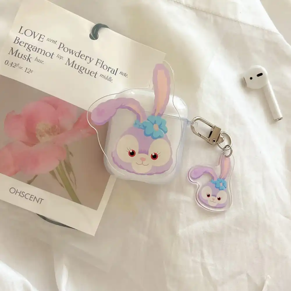 Cute Cartoon Anime Doll Role StellaLou Duffy Earphone Case for AirPods 1 2 3 Pro 2rd Hot Sale Soft Lovely Clear Protect Cover