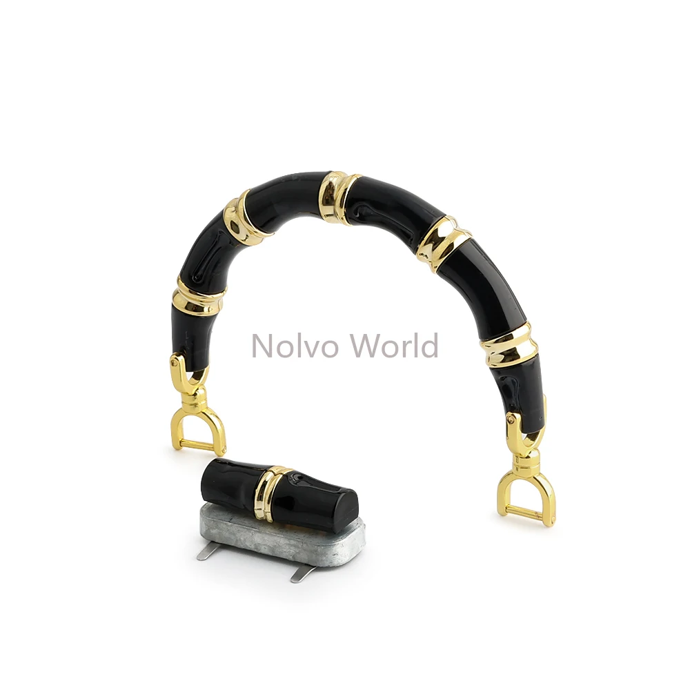 2/8/16PCS 15.3x8.5cm,13x10cm Acrylic Bamboo Purse Bags Frame With Buckle For DIY Tote Handbag Straps Box Handles Accessories