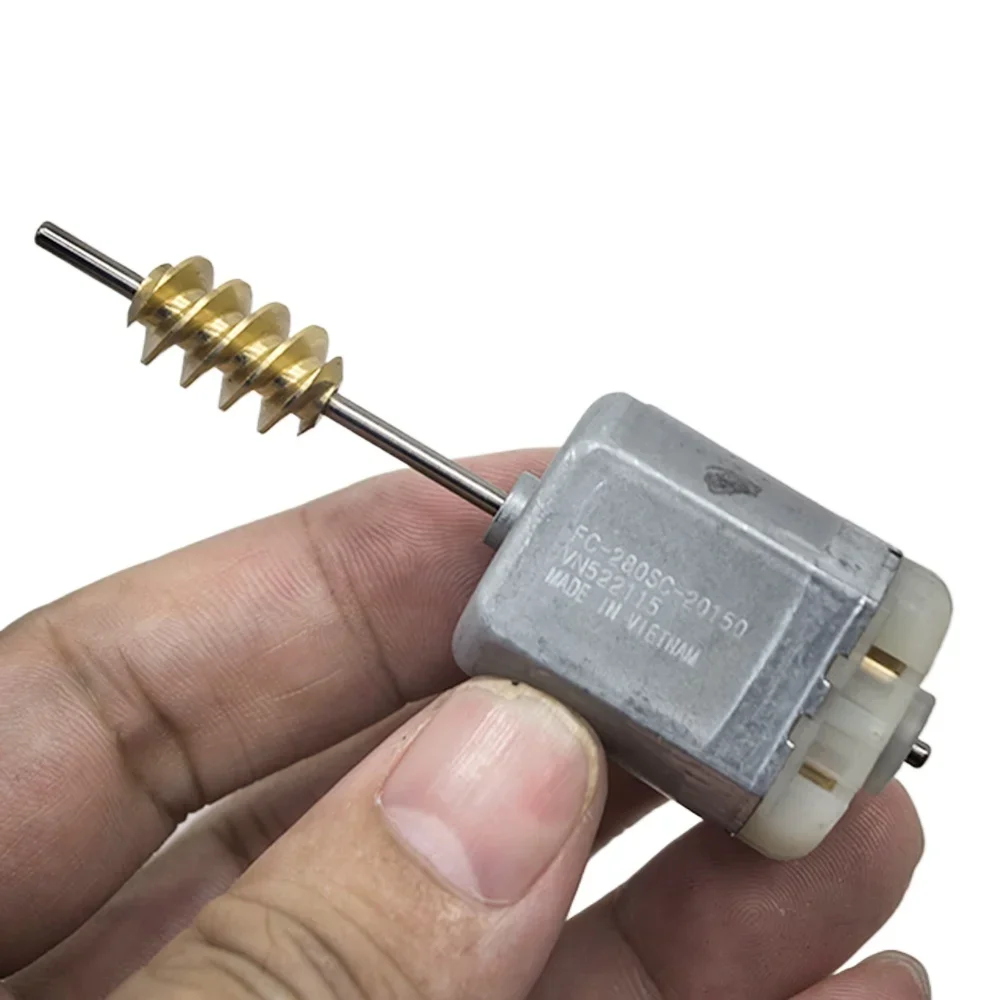 Mabuchi FC-280SC-20150 DC 12V  41mm Long worm Shaft Electric Motor For Auto Car Door Electric Lock Latch Actuator