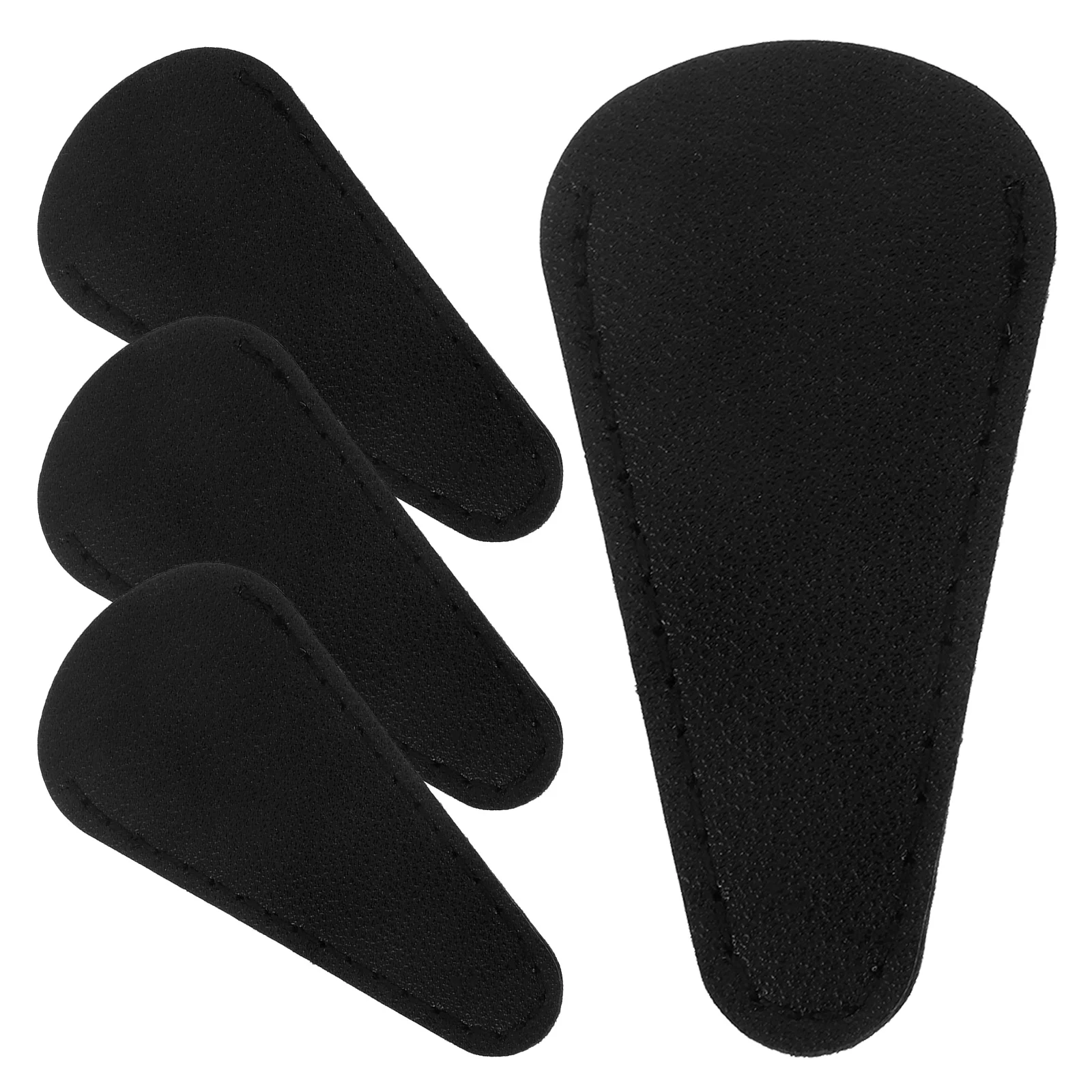 

4 Pcs Scissors Protective Covers Portable Pu Cases Sewing Embroidery Safety Sheaths Reusable Tip Protectors Storage