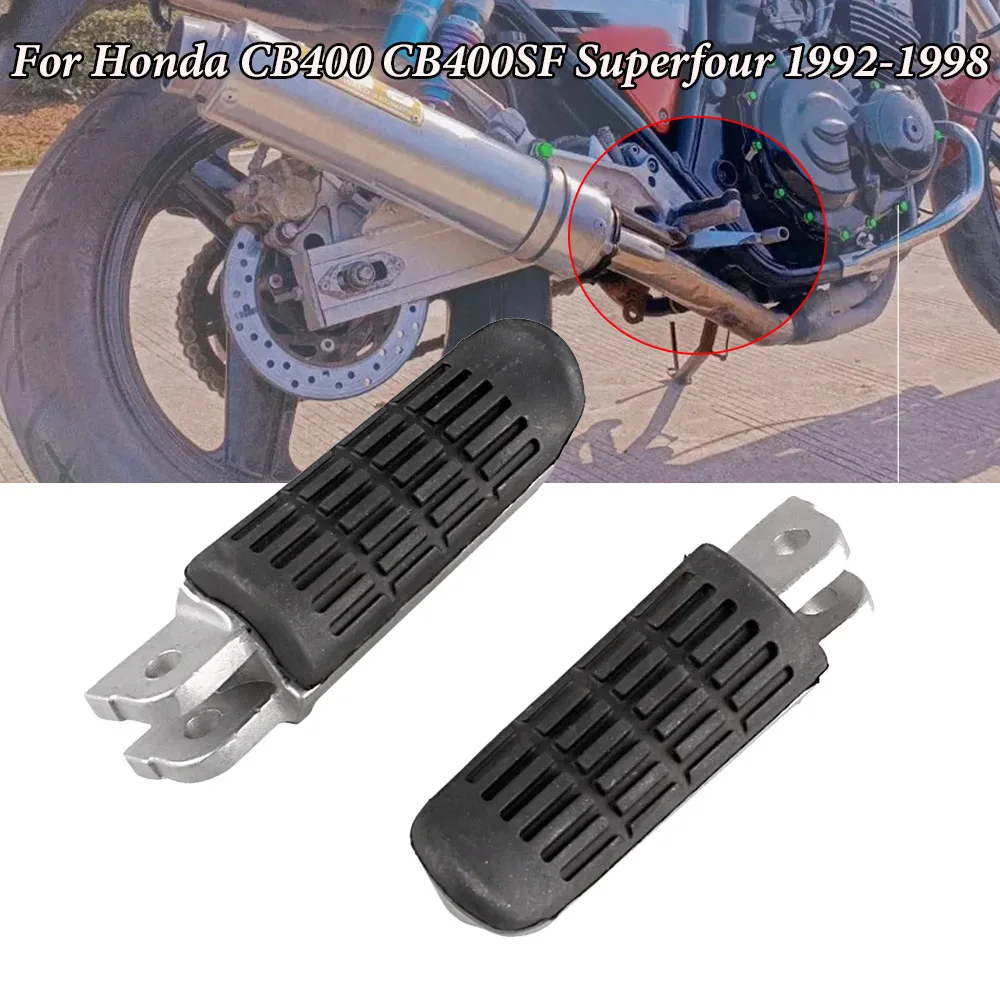 Motorcycle Rider Front Foot peg Footrest For Honda CB400 CB400SF Superfour CB600 CB900F CB919 CB1000 CBR1000F CBR750F CB1300SF