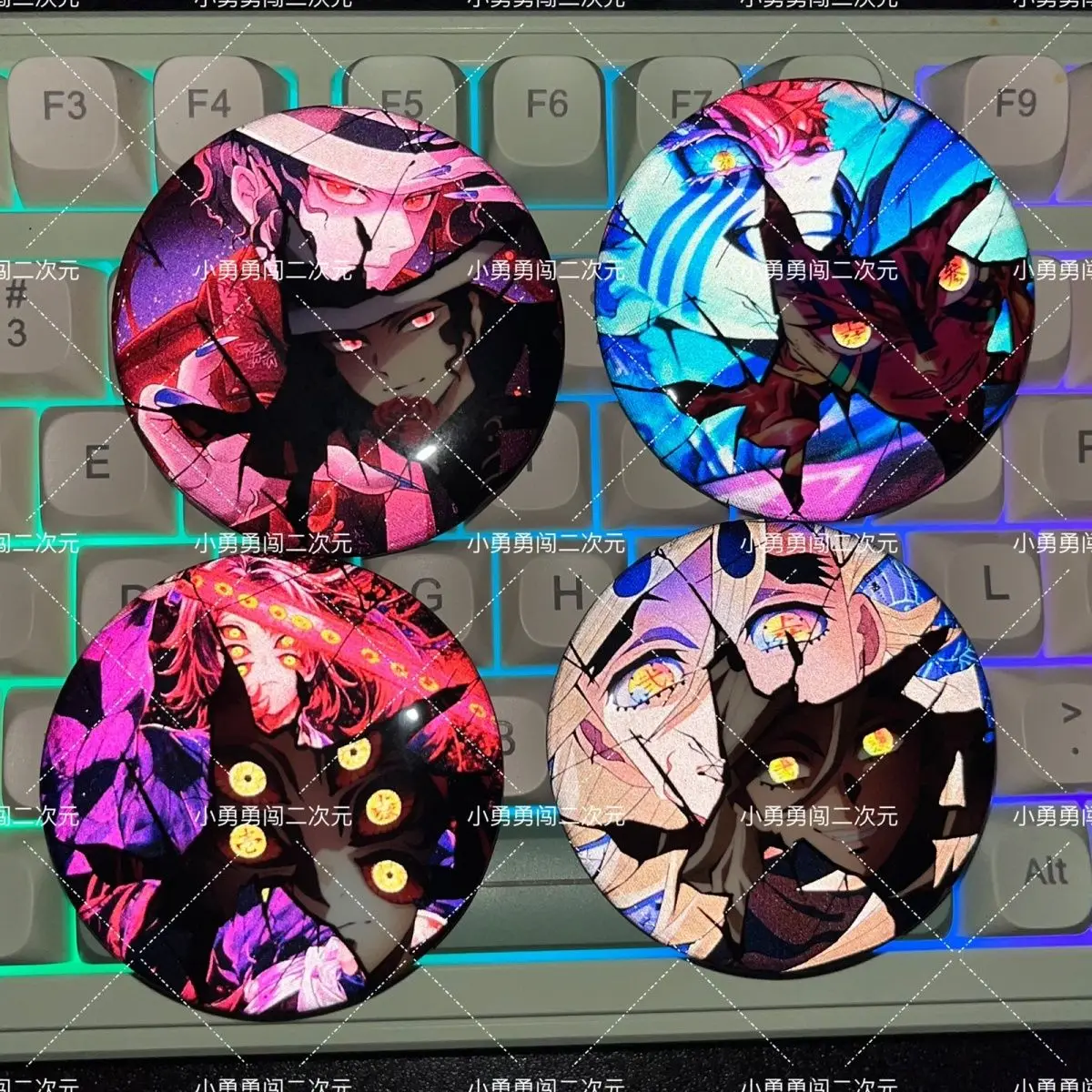 

Убийца Демонов: Kimetsu No Yaiba Akaza Kokushibo значок аниме периферийные устройства мультфильм аниме милое украшение