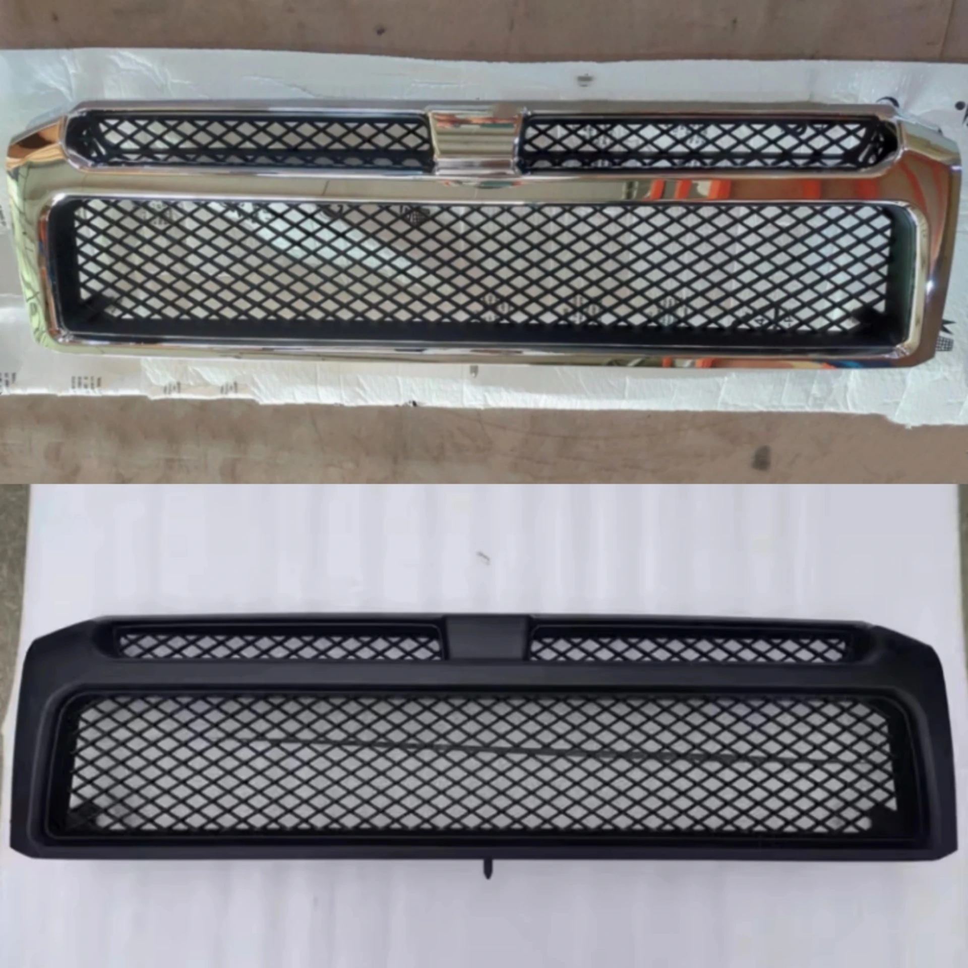 Body Kit Grill Mask Grid Radiator Grille Assembly For Toyota Land Cruiser LC76 LC70 71 FJ75 79 Convert Net Car Accessories