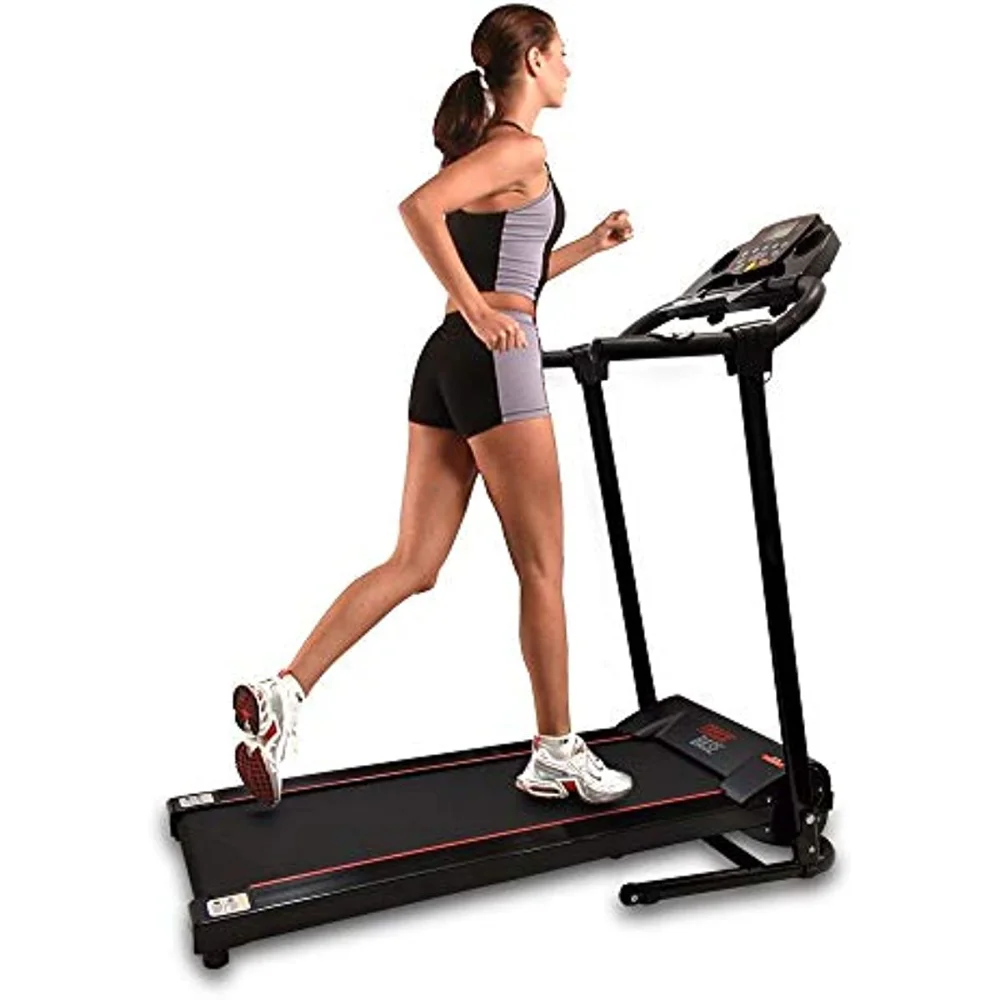

Fitness Equipment with LCD for Walking & Running ardio Exercise Machine 12 Preset or Adjustable Programs Bluetooth Connectivity